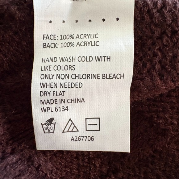 Muk Luks Winter Accessories Set Hat, Scarf, Gloves Fingerless Mittens Nordic - Picture 10 of 10